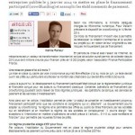 Crowdfunding et regime allege etablissement de paiement - Finyear le 10 janvier 2014
