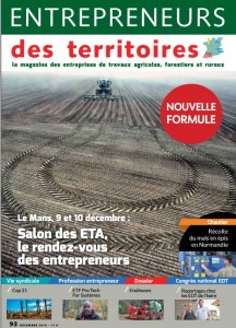 Entrepreneurs des territoires ruraux numero 93 decembre 2015 - Les objets connectés constituent de nouveaux enjeux