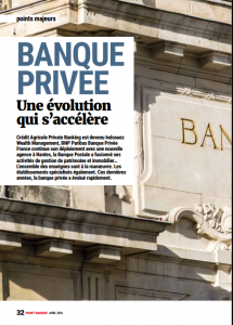 Point Banque avril 2016 2016 - Quelle place pour la banque privée