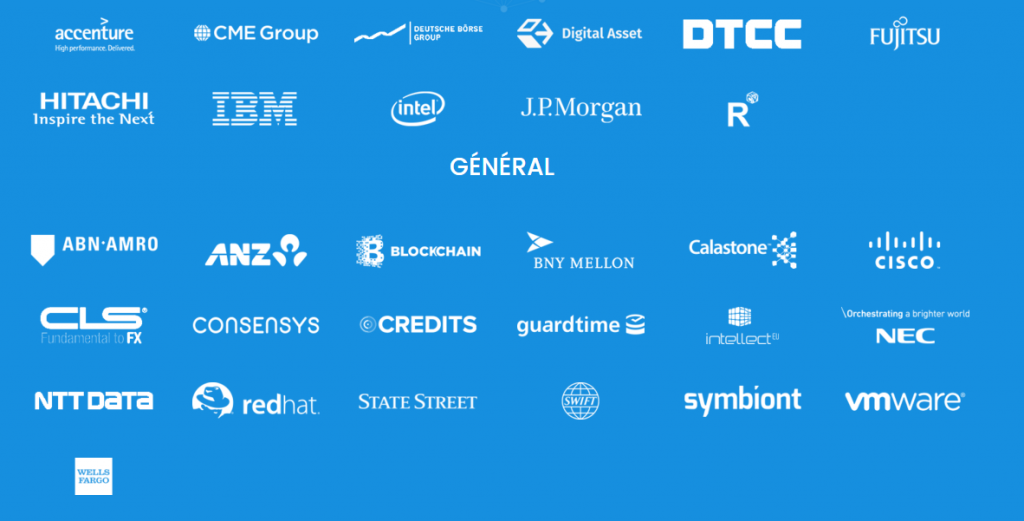 Hyperledger projet réunit des géants