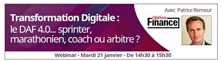 WEBINAIRE FONCTION FINANCE